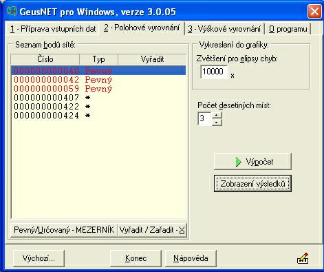 GeusNET - zloka Polohov vyrovnn