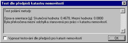 Test Polrn metoda dvkou - GROMA