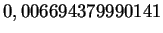 $\displaystyle 0,006694379990141$