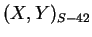 $ (X,Y)_{S-42}$