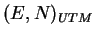 $ (E,N)_{UTM}$