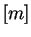 $ [m] $